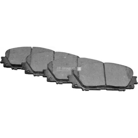 Тормозные колодки перед. Toyota Yaris 07- (akebono) (4863601210)