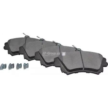 Тормозные колодки перед. MITSUBISHI COLT/SMART FORFOUR/VOLVO S40 I/V40 95-12 (TRW) (6163600210)