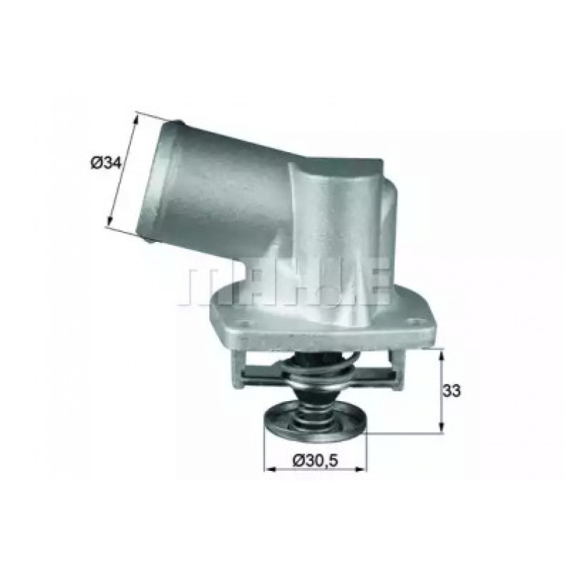 Термостат Fiat Doblo 1.3D Multijet 05- (TI 173 88)