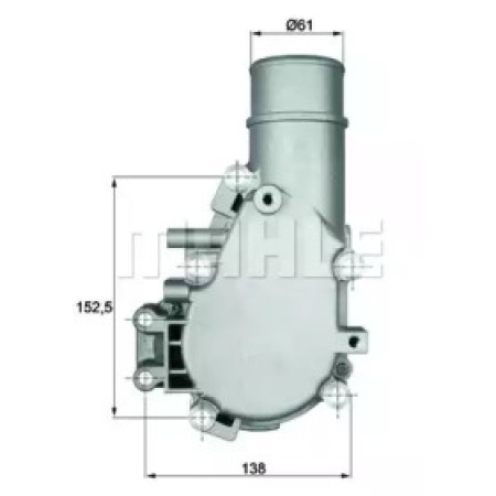 Термостат Citroen Jumper/Fiat Ducato 1.9TD 94-04 (83 °C) (TX 101 83D)
