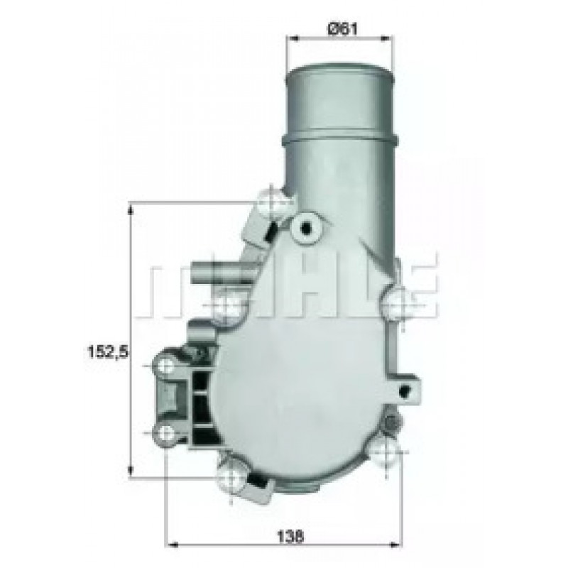 Термостат Citroen Jumper/Fiat Ducato 1.9TD 94-04 (83 °C) (TX 101 83D)