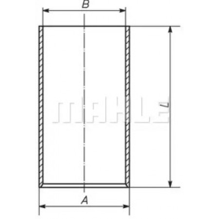 Гильза поршневая MB OM364 (d=97mm) (004 WV 09 00)