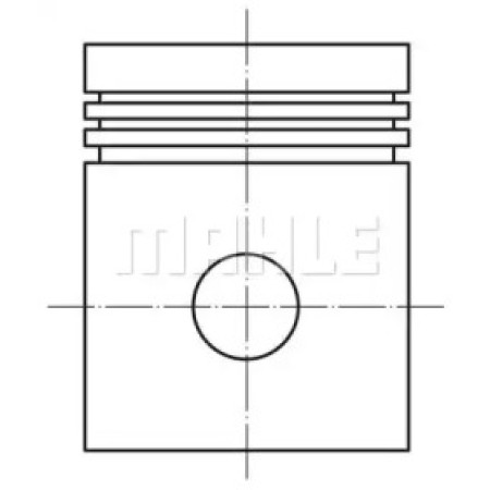 Поршень MB OM364/OM366 (98.00mm/+0.5) (002 80 01)