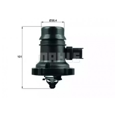 Термостат VW Caddy III/Skoda Rapid 1.2TSI 08- (89℃/80℃) (TH 52)