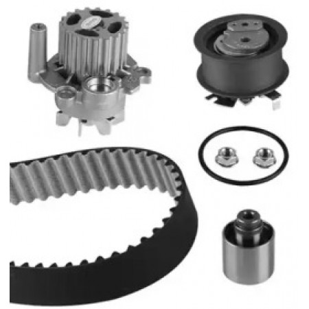 Комплект ГРМ + помпа VW Caddy/T5/Golf/Passat/Skoda/Seat/Audi 1.4TDI/1.9TDI/2.0SDI 03-(120x30)(PA879) (KP879-1)