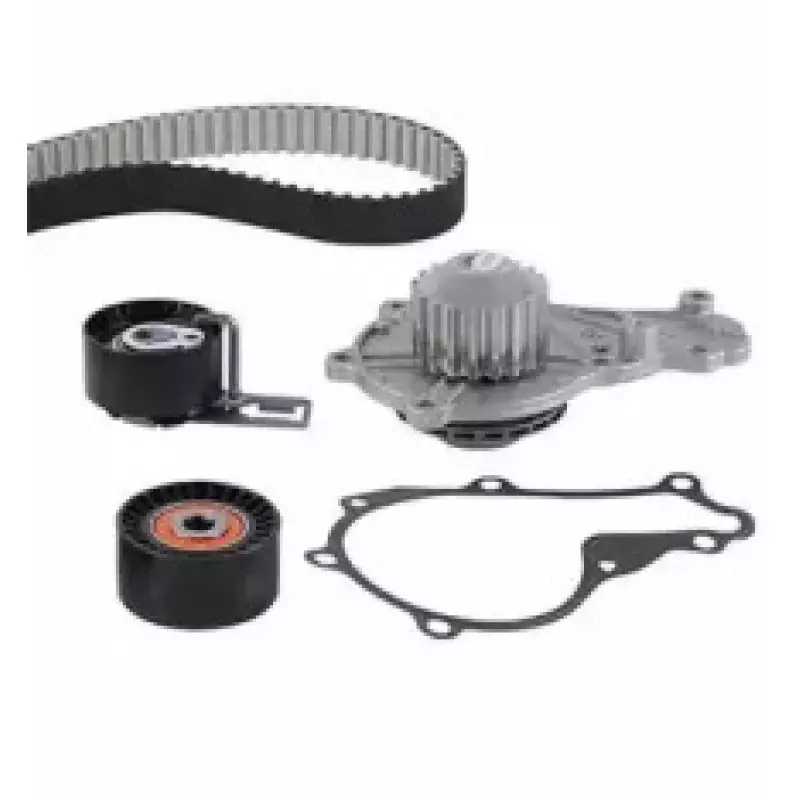 Комплект ГРМ + помпа Citroen/Peugeot 1.6HDI/Volvo 1.6 D2/Mazda 10-/Ford 1.6TDCI 13- (141x25) (PA938) (KP938-2)