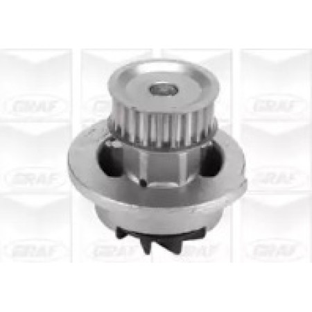 Помпа воды Opel Astra F/G/Combo/Corsa B/Vectra B/Zafira A 1.4 16V/1.6 16V 94- (23z) (R/B) (7 лоп) (PA541)