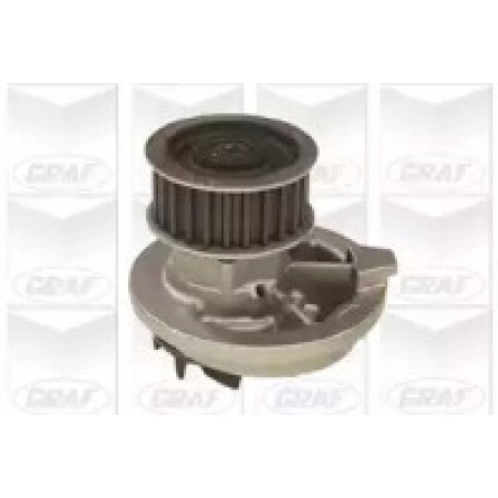 Помпа воды Opel Astra F/G/Vectra A/B/Kadett E 1.7D/TD/1.8i 16V/2.0i 16V 88-00 (25z) (B/B) (8 лоп.) (PA572)