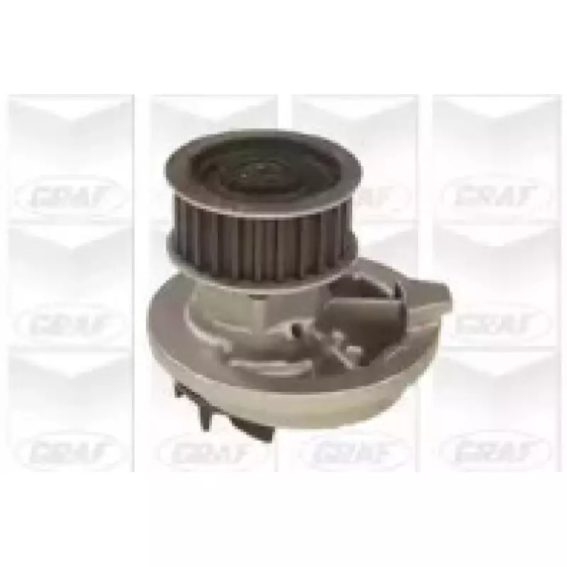 Помпа води Opel Astra F/G/Vectra A/B/Kadett E 1.7D/TD/1.8i 16V/2.0i 16V 88-00 (25z) (B/B) (8 лоп.) (PA572)