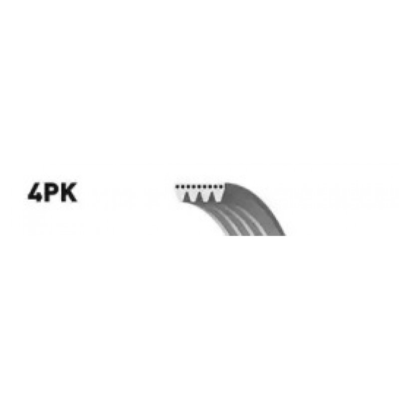 Ремінь генератора 4PK855 Audi 80/100/A6 >97/SuperB 02> (AC) (4PK855)
