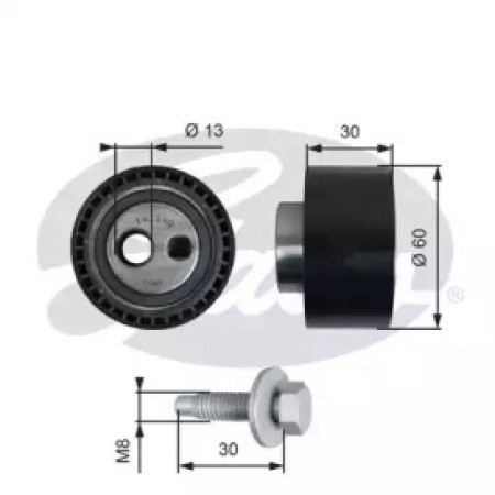 Ролик натяжний ременя ГРМ Ducato/Boxer 2.0/2.2 HDi 01-06 (T41140)