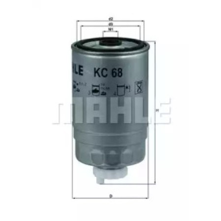 Фильтр топливный Fiat/Iveco 2.5D/2.8D KC 68