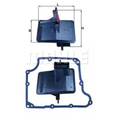 Фильтр АКПП Opel Astra F/G/Vectra A/B 91-05 (с прокладкой) HX 166D