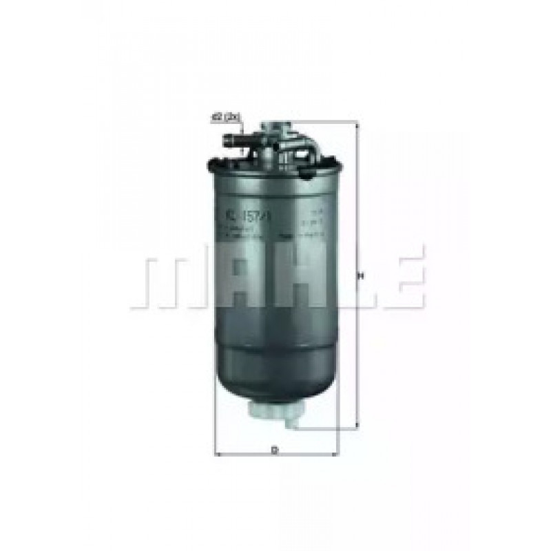Фильтр топливный Skoda Fabia 1.4/1.9TDI 00- KL 157/1D