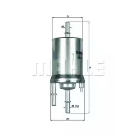Фильтр топливный Skoda Fabia/VW Polo 1.2/1.4 01- KL 156/1