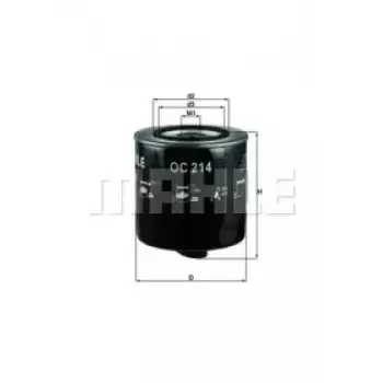 Фильтр масляный VW T4 1.9D/TD -96/Audi A6 2.5TDI -97 OC 214
