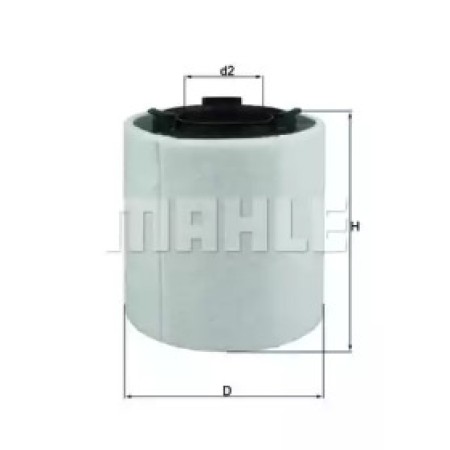 Фильтр воздушный Seat Ibiza 09-/ Skoda Fabia 10-14/Rapid 12-/VW Polo 09- LX 2831