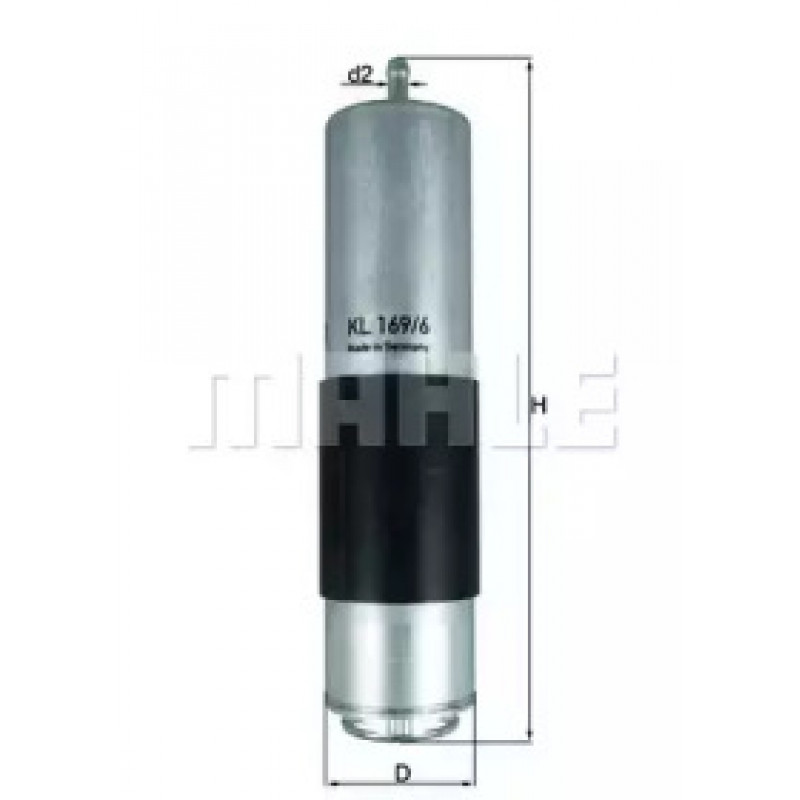 Фильтр топливный MB C-class (W205) OM626 14-18 KL 169/6D