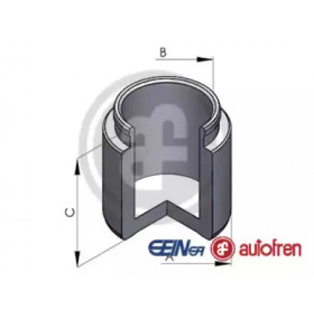 Поршенек суппорта перед Galant V/VI/Pagero II/L200/Land Cruiser 43x47,8 (D025128)