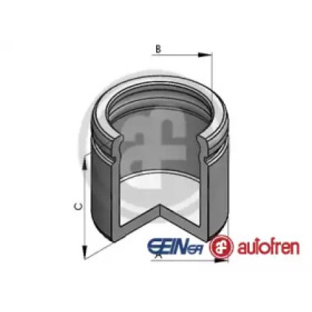 Поршенек суппорта перед Partner/Berlingo 1.6 HDi 08-/T5 03- (60x55.6) (D025188)