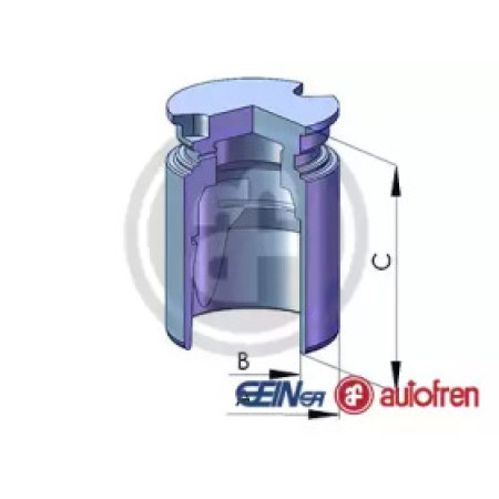 Поршенек суппорта зад Astra G/Zafira A 38x47,1 (D025222)