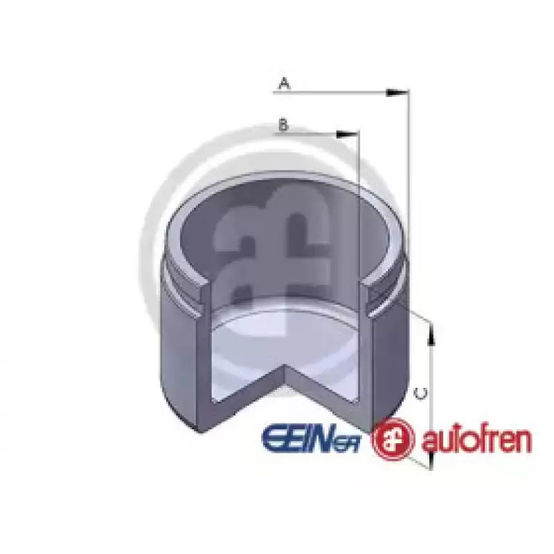 Поршенек суппорта перед Jumper/Ducato 94-06 52x56,4 (D025232)