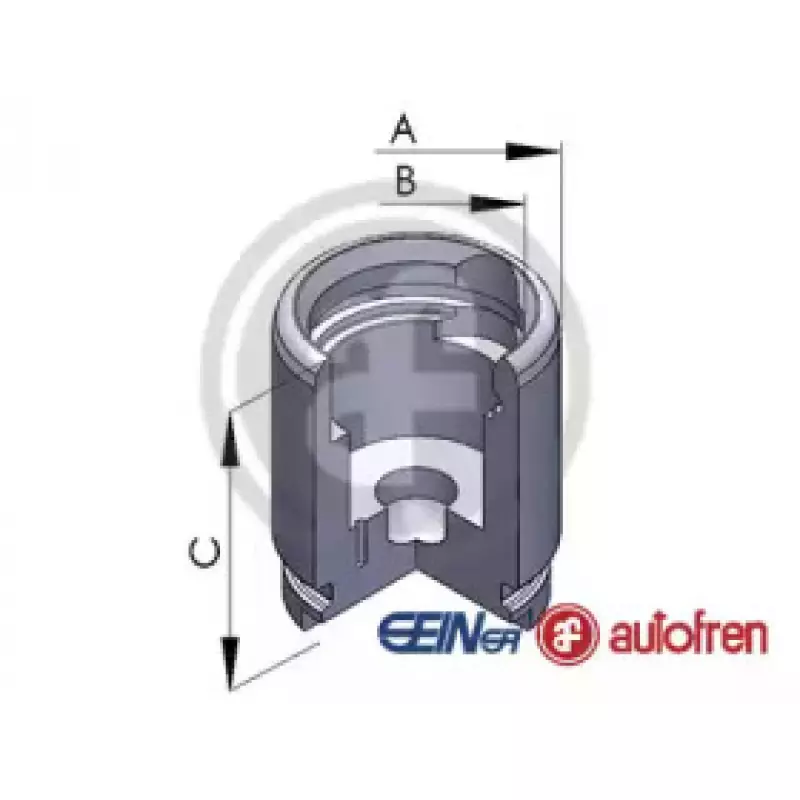Поршенек суппорта зад PEUGEOT 206/306/XSARA (32x38,6мм) 93-05 (D025257)