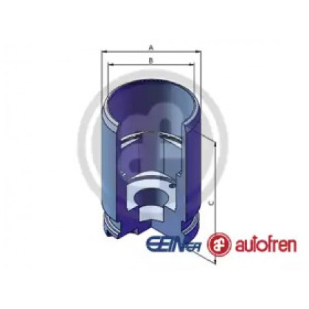 Поршенек суппорта зад Transit 2.2TDCi 06-/VW Amarok 30x45,3 (D025286)