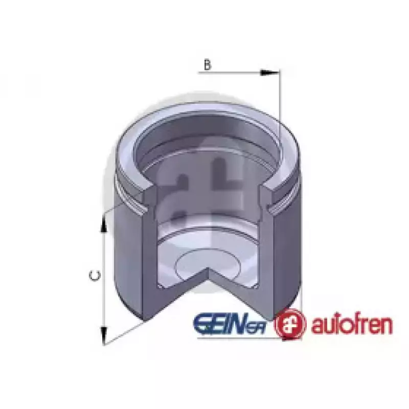 Поршенек суппорта перед SIERRA/SCORPIO (60х51,25мм) 85-94 (D025312)