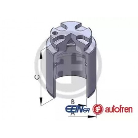 Поршенек суппорта зад Opel Astra G/H/Meriva 36x46,9 (D025418)