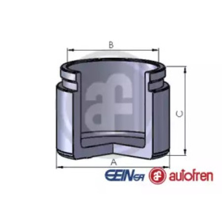 Поршенек суппорта перед Hyundai H100/Tucson/Kia Carens/Sportage 60x50,65 (D025437)