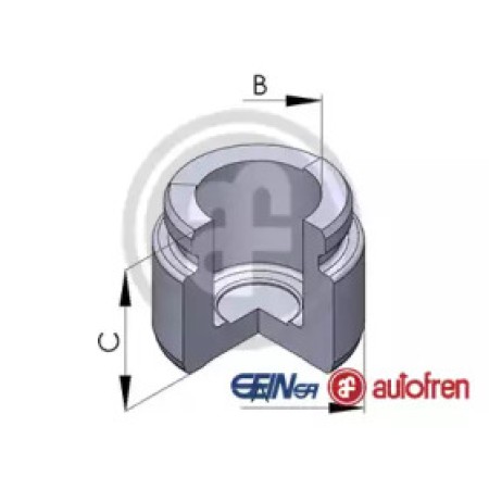 Поршенек суппорта зад MB W140/210/220/Opel Omega A 40x29,35 (D02549)