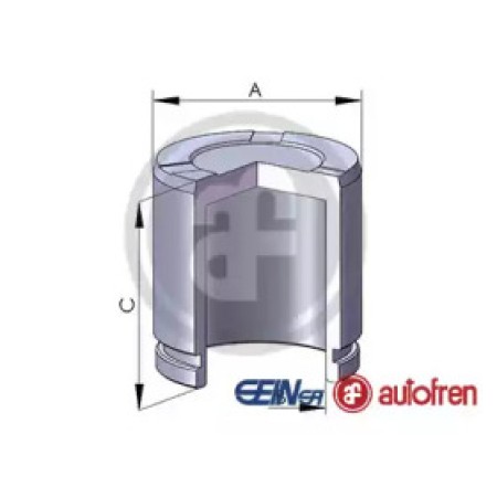 Поршенек суппорта перед MB CLA/GLA/Renault Trafic 14- 60x52,5 (D025533)