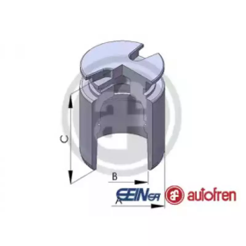 Поршенек суппорта зад Audi A3/PSA C4/207/307/Ford Mondeo III/Octavia/Superb/Caddy III/Golf VI 38x49 (D02554)