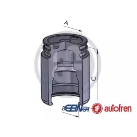 Поршенек суппорта зад Vectra C 40x49,85 (D025558)
