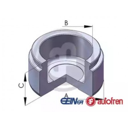 Поршенек суппорта перед Sonata/Magentis/Nissan Juke/Suzuki SX4 43x (D025579)