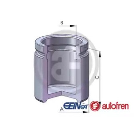 Поршенек суппорта перед Audi 100/A4/A6/Astra G/H/J/Corsa C/D/E/Combo/Vectra B/Passat B5 57x55,3 (D02559)