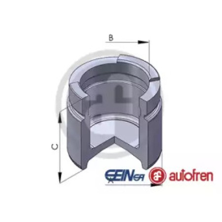 Поршенек суппорта перед Lanos/Astra F/Kadett E/Vectra A/B 52x48,1 (D02571)