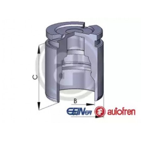 Поршенек суппорта зад Audi A3/A4/Jumpy 07-/Scudo 07-/Trafic II/III/Vivaro/Caddy III/T5 41x51,1 (D02593)