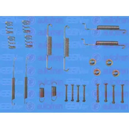 Комплект пружинок барабанных тормозов GOLF/JETTA/POLO/PASSAT 73-02 180х30 (D3890A)
