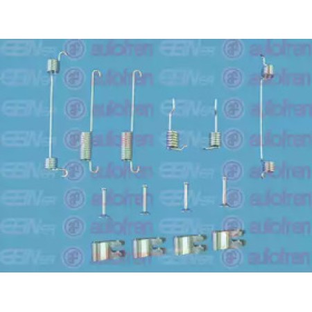 Комплект пружинок барабанных тормозов зад FOCUS 98-05 202х37 (D3897A)