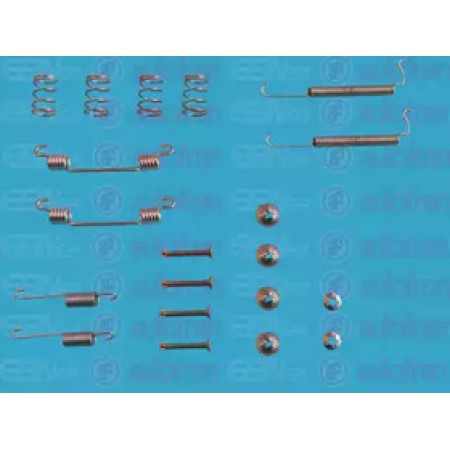 Комплект пружинок барабанных тормозов ASTRA/CORSA 90- 200х29 (D3898A)