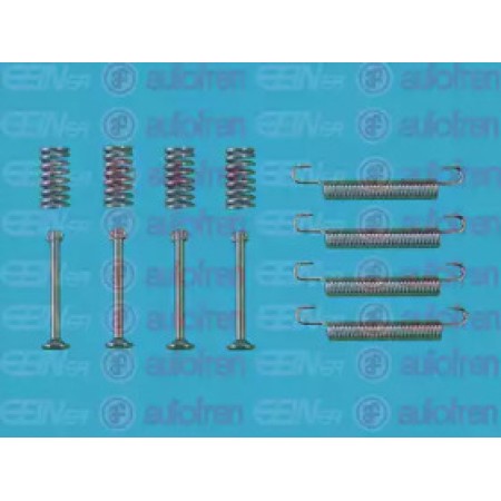 Комплект пружинок барабанных тормозов зад ASTRA/VECTRA 88-99 160х25 (D3908A)