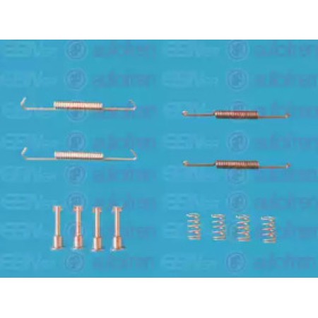 Комплект пружинок барабанных тормозов зад PEUGEOT 406/607 95-11 185х30 (D3914A)