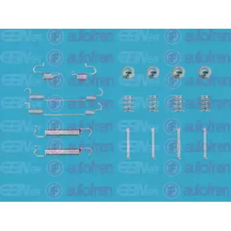 Комплект пружинок барабанных тормозов зад MASTER/MOVANO 98- 280х65 (D3936A)