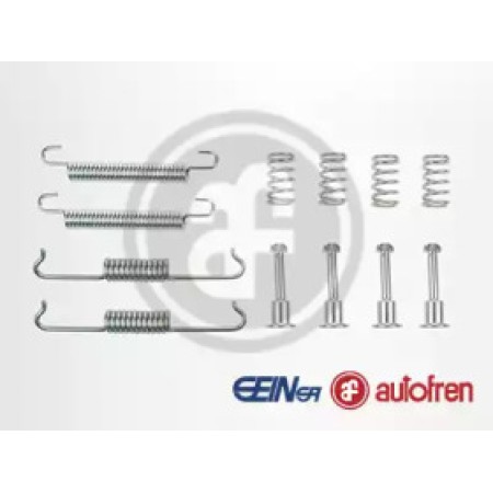 Комплект пружинок барабанных тормозов зад BMW X5/VW T5/TOUAREG 02- 185х30 (D3956A)