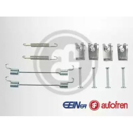 Комплект пружинок барабанных тормозов зад MICRA/YARIS/CLIO 03- 203х38 (D3969A)