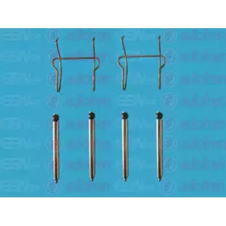 Монтажный к-кт тормозных колодок PEUGEOT 106/CITROEN AX 86-04 (D42354A)