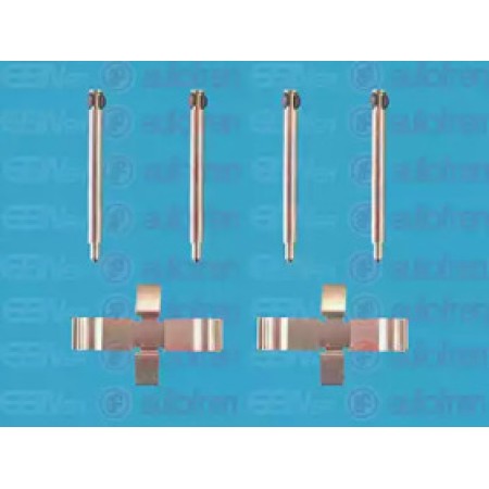 Монтажный к-кт тормозных колодок зад MB W210/S210 95-03 (D42578A)