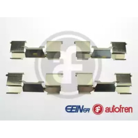 Монтажный к-кт тормозных колодок перед DUCATO/JUMPER/BOXER/DAILY 06- (D42582A)